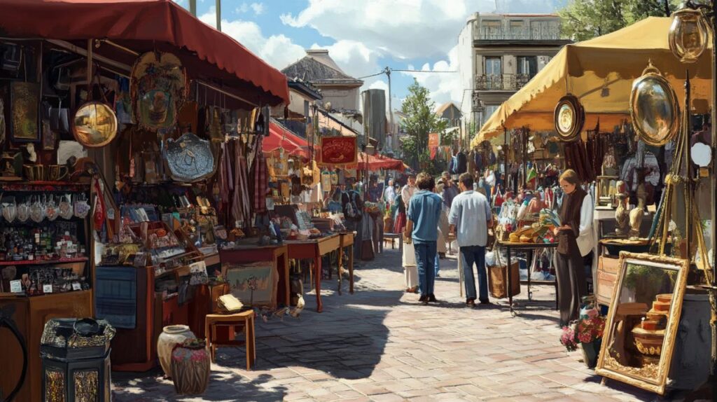 Mercadillo de Saint-Ouen: el paraíso de los objetos antiguos y las plantas decorativas